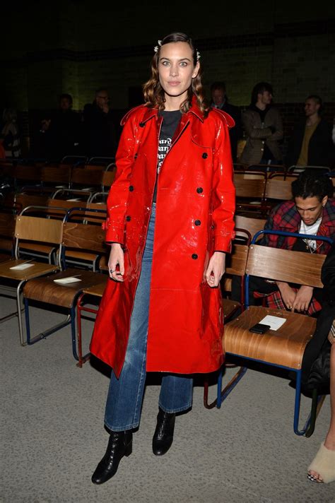 alexa chung raincoat